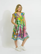 Maheno Dress in Coffee Beans