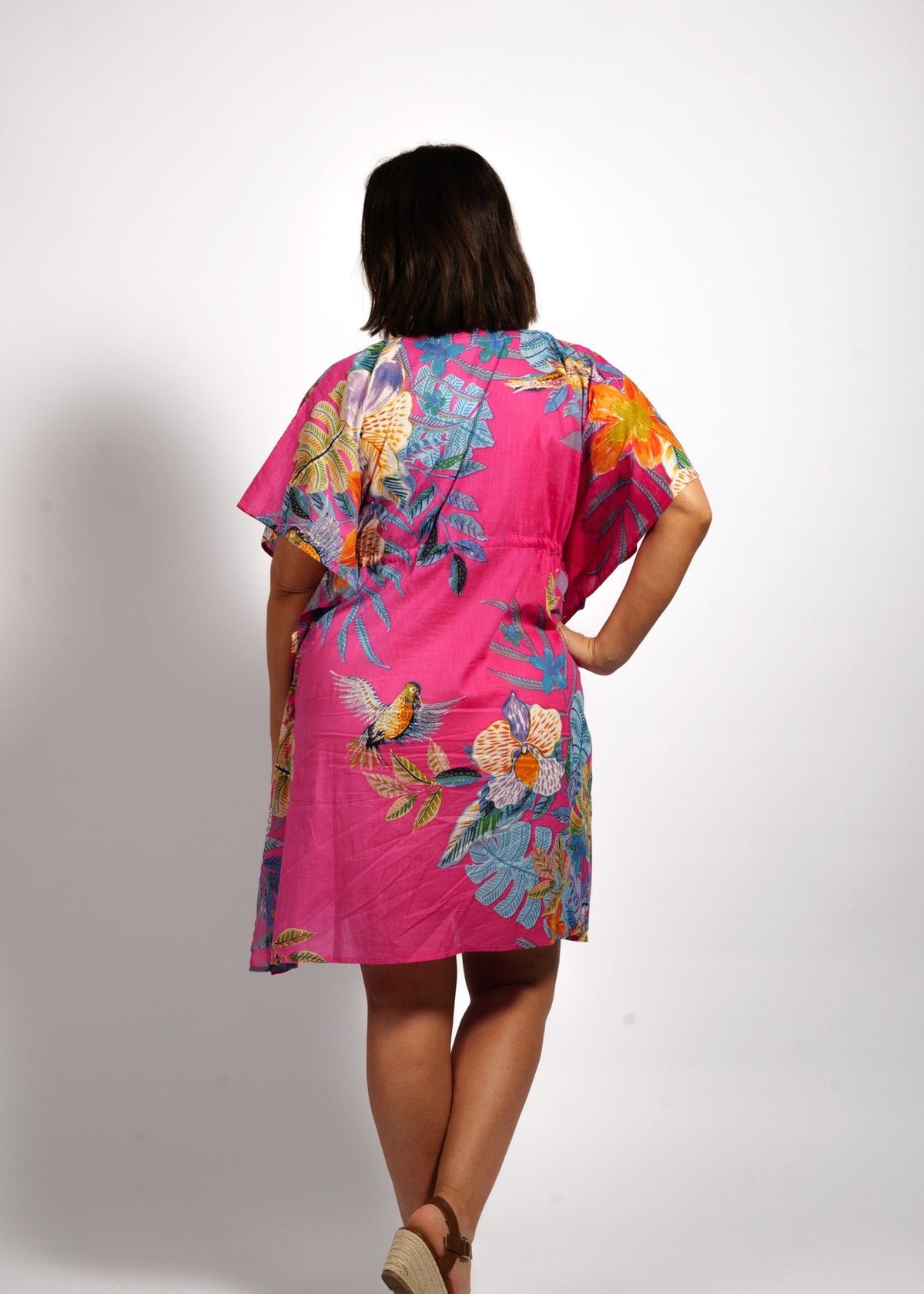 Isabel Kaftan in Pink Birds