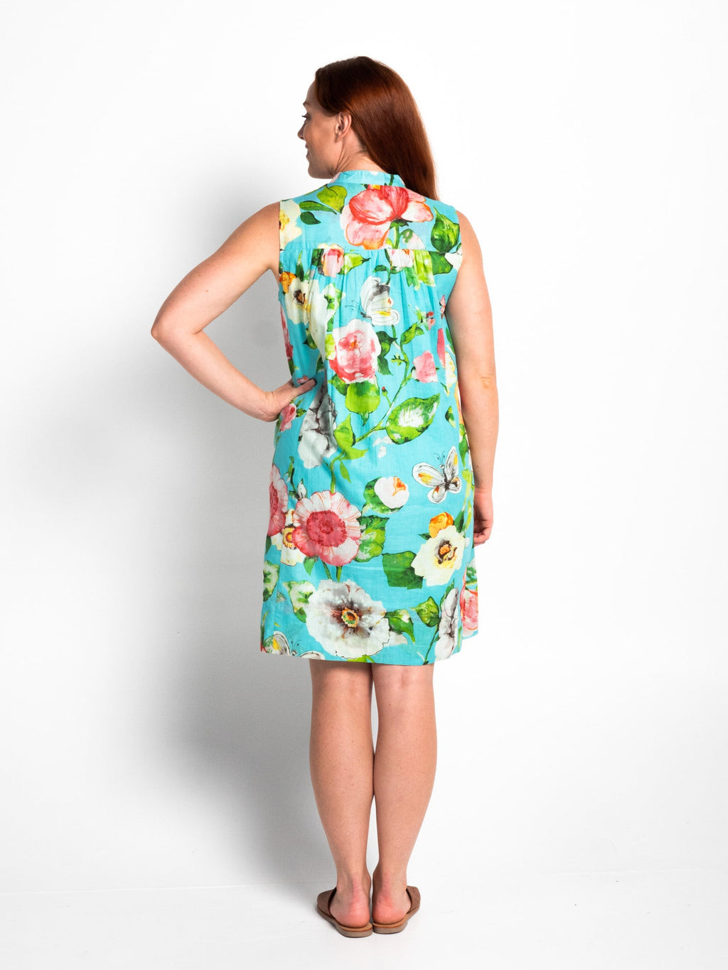 Kuranda Dress in Turquoise Pretty