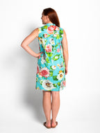 Kuranda Dress in Turquoise Pretty