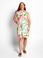 Kuranda Dress in White Floral