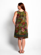 Henning Dress in Green Fern