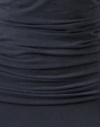 Darmi Maxi Dress in Cupro Granite