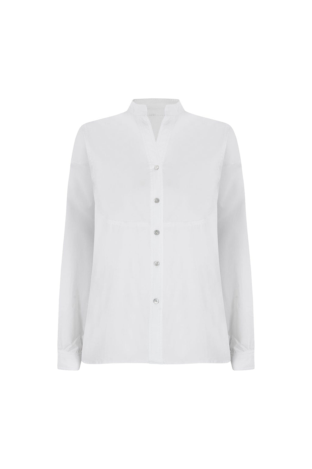 Elaine Long Sleeve Top White