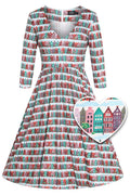 Billie Italian Village Long Sleeved Dress