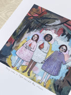 They were a light amidst the chaos - print