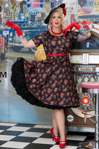Brenda Rose & Bird Flared Dress