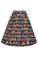Carolyn Library Book & Owl Box Pleated Skirt