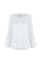 Lola Long Sleeve Top White
