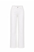 Lucy Straight Leg Jeans White- Pre Order