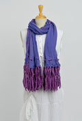 Pure Wool Scarf - Lavender