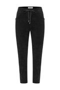 Maricela Corduroy Jogger Black