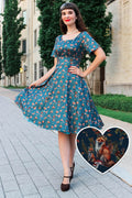 Brenda Fox Den Print Dress