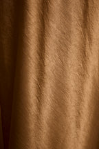 Natalia Bronze Satin Maxi Dress