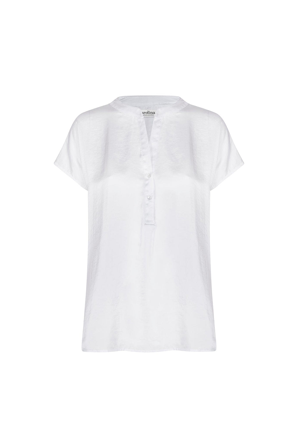 Nicole Short Sleeve Top White