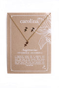 Sagittarius Zodiac Necklace & Earring Set