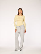 SMOOTH - Longsleeve • Lemon