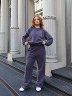 ESSENTIALS - Straight Leg Sweatpants • Steel
