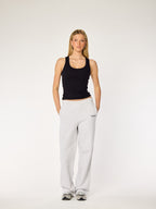 ESSENTIALS - Straight Leg Sweatpants • Light Grey