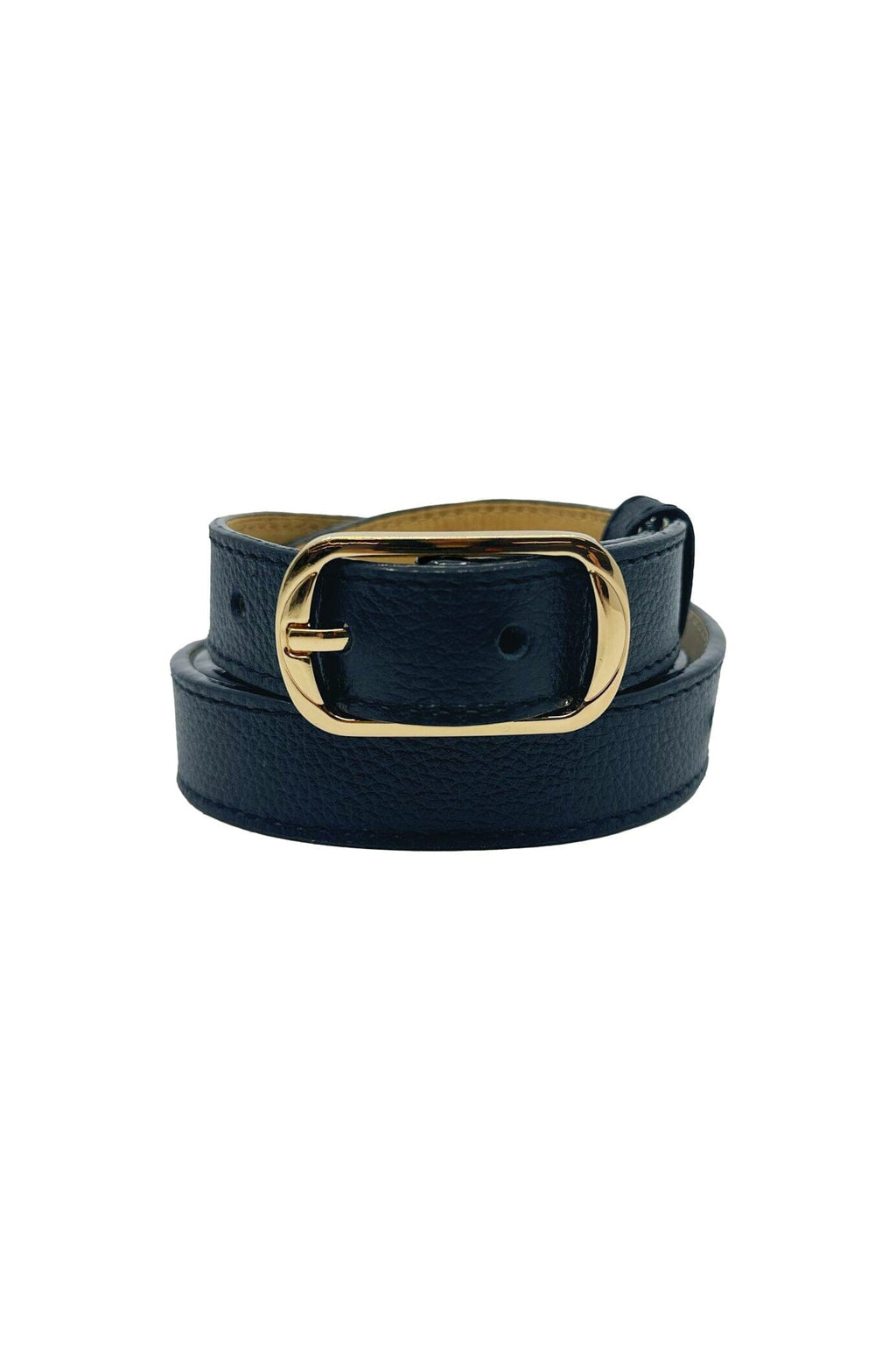 Skinny Belt Navy