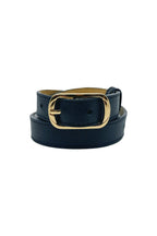 Skinny Belt Navy
