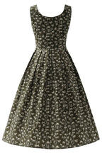 Ophelia Green Bamboo Midi Dress