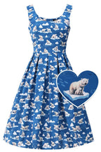 Amanda Polar Bear Flared Dress