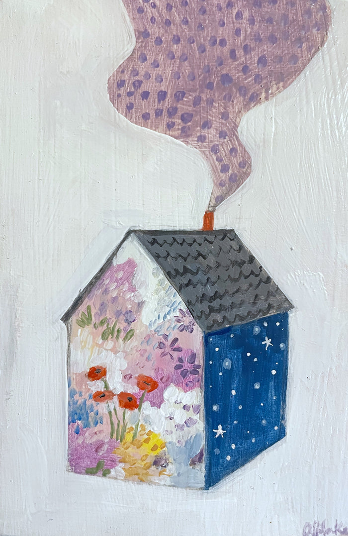 A home made of starlight and wildflowers