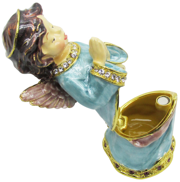 Angel Jeweled Trinket | Angel Trinket Box | CMG Gifts & Collectibles