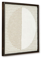 Bachard - Wall Decor - Tan / White