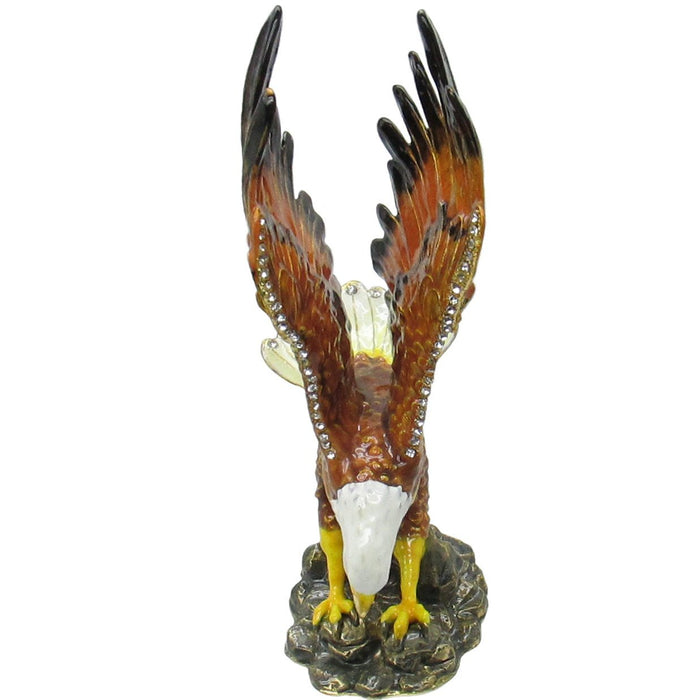 Eeagles Jeweled Trinket Box | Trinket Box | CMG Gifts & Collectibles