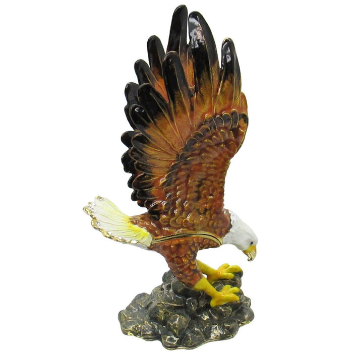 Eeagles Jeweled Trinket Box | Trinket Box | CMG Gifts & Collectibles