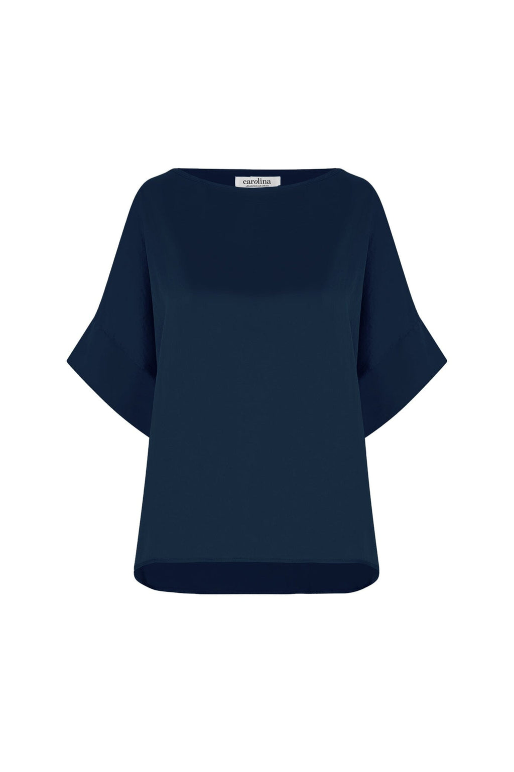 Bianca Short Sleeve Top Navy