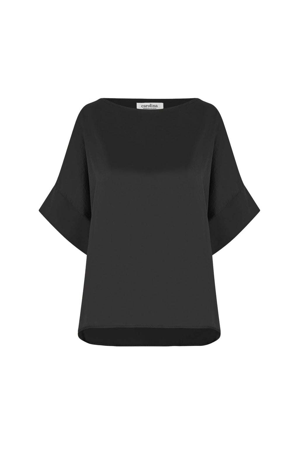 Bianca Short Sleeve Top Black