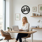 Bicycle Metal Wall Art