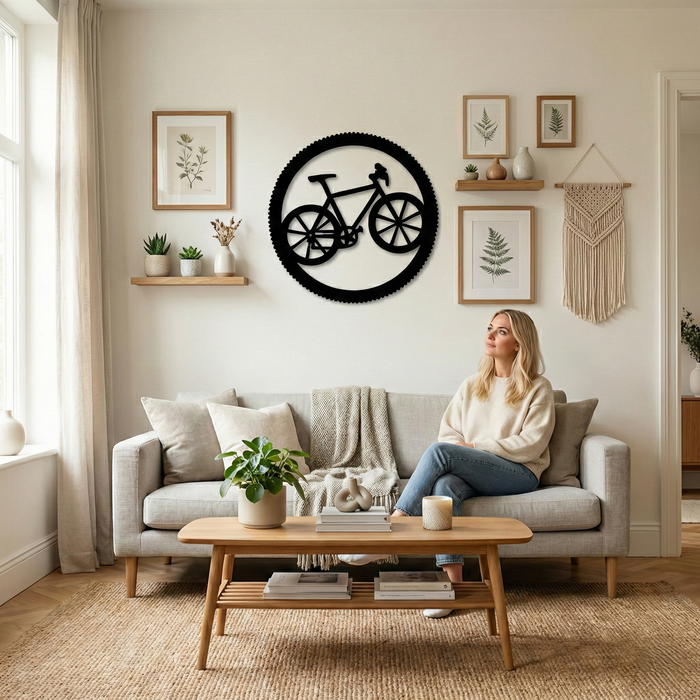 Bicycle Metal Wall Art