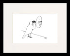 Bird Watching Cartoon Print