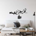 Birds and Cage Metal Wall Art - Decor available at Dekadron for $99.90