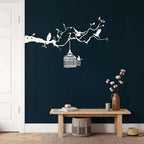 Birds and Cage Metal Wall Art - Decor available at Dekadron for $109.90