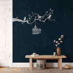 Birds and Cage Metal Wall Art - Decor available at Dekadron for $109.90
