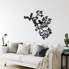 Birds on Branch Metal Wall Art - Decor available at Dekadron for $79.90