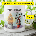 Birthday Gift, Fire Extinguisher Coffee Mug: Happy Birthday