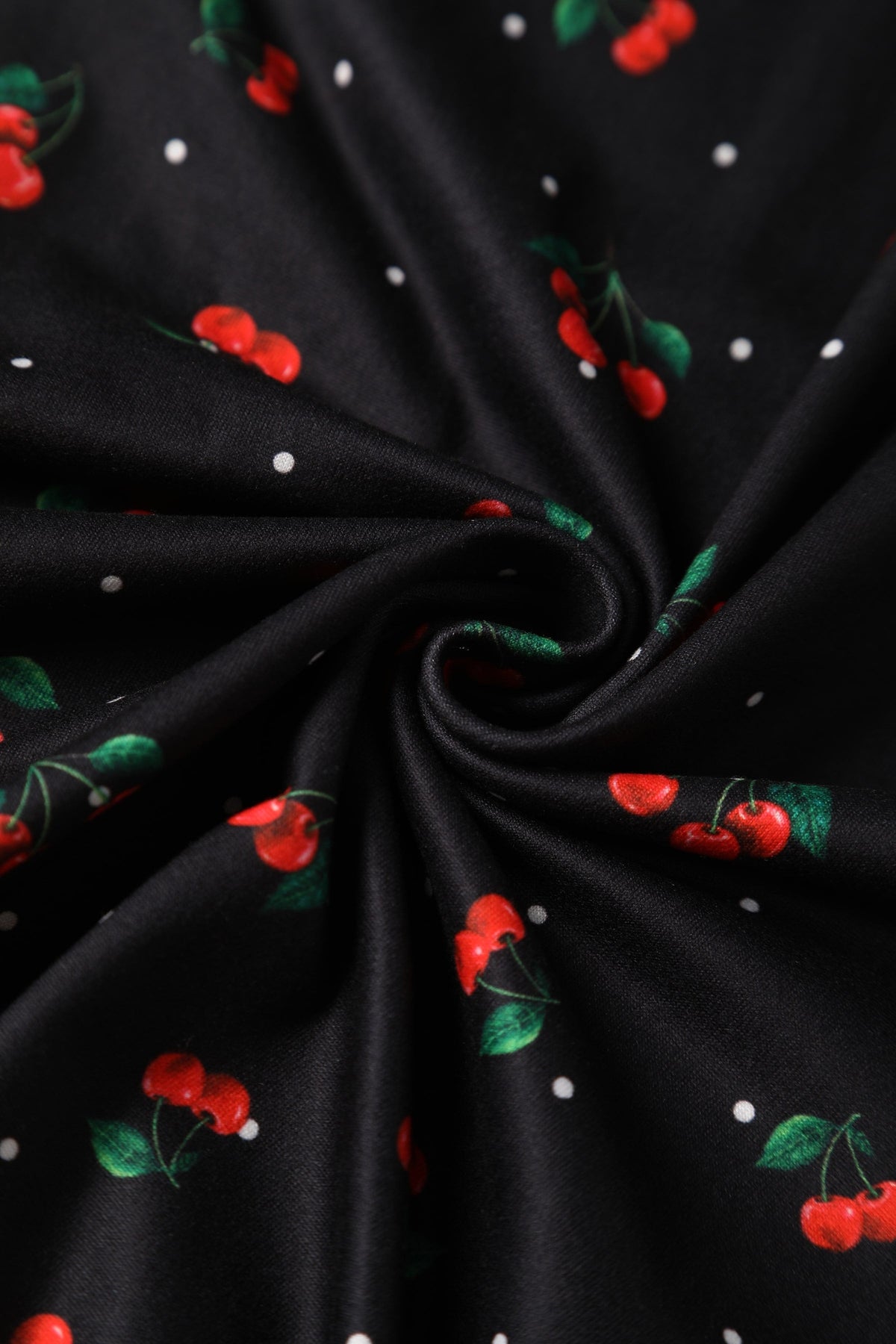 Julia Retro Black Cherry Tea Dress