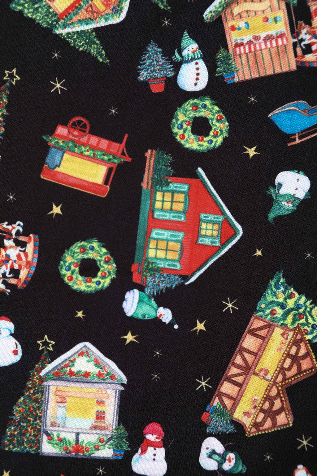 Amanda Christmas Fair Swing Dress