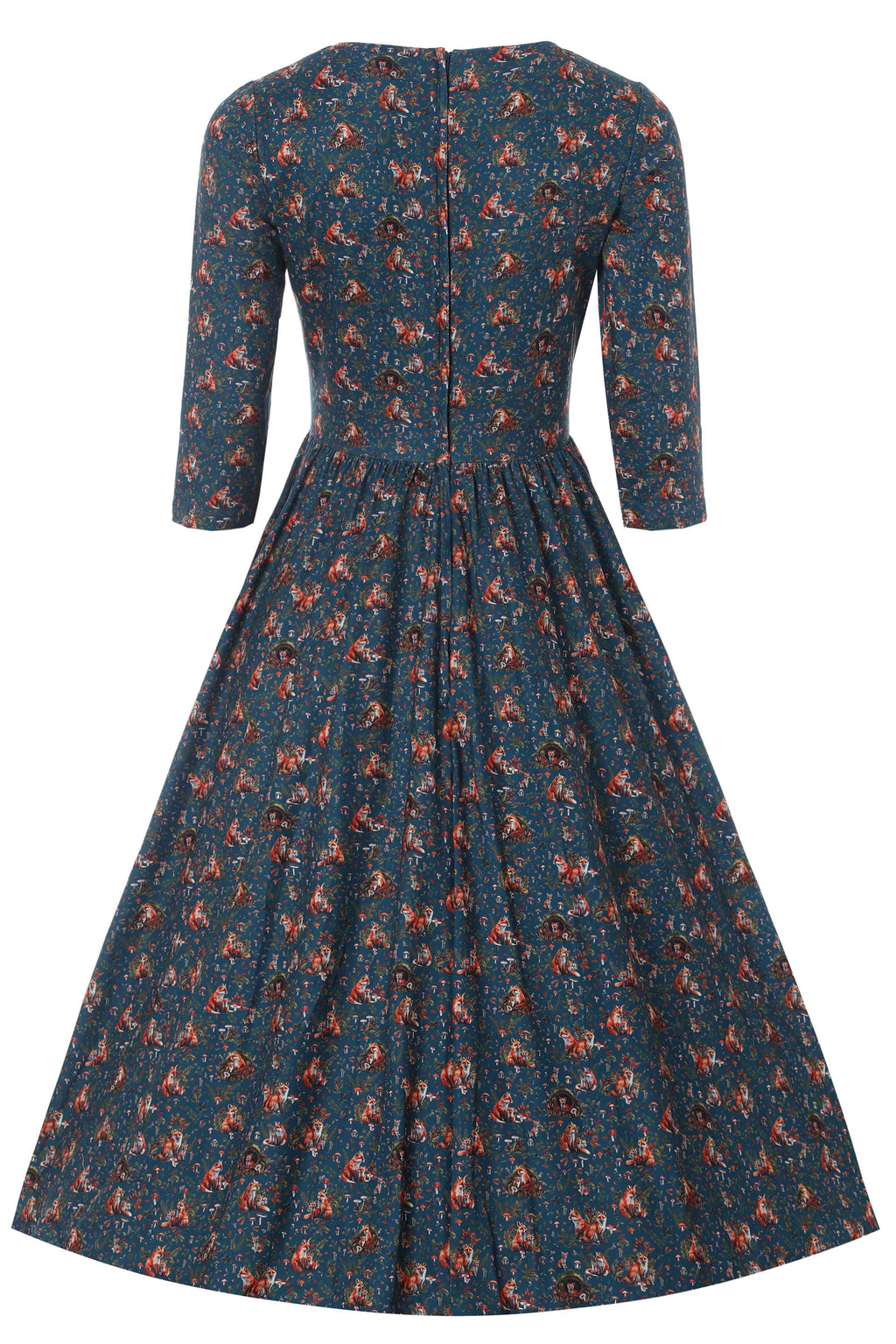 Billie Fox Den Print Dress
