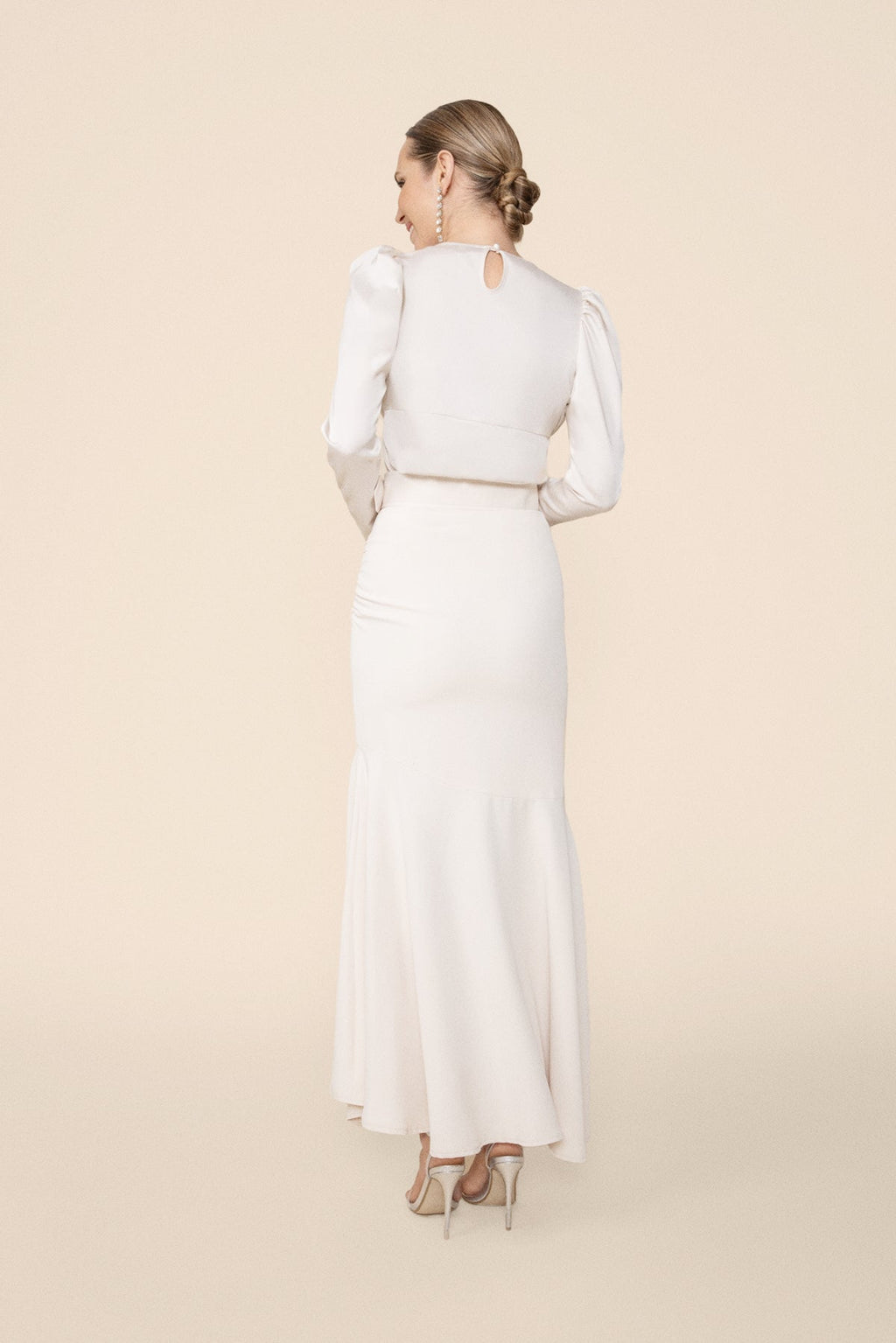 Blusa Top de Novia April · LOVE ·