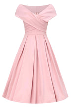 Beverly Blush Pink Off Shoulder Dress