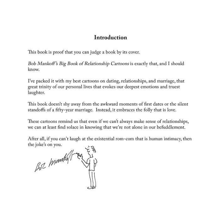 Bob Mankoff's Big Book of Relationship Cartoons (Let's Fall in Love / Personalized Cover)
