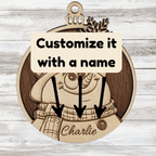 Bonus Son Gift, Handmade 3-Layer Wooden Ornament: You Will Always Have A Place In My Heart