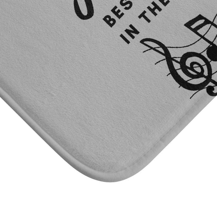 Brown Skin Girl Bath Mat — Inspirational African American Bathroom Rug